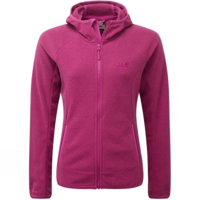 Chaquetas Jack Wolfskin Arco Mujer Fucsia Rayadas - Chile JFA406713